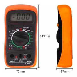 CODYTAVAREZ Multimetro Digital Profesional Xl830l