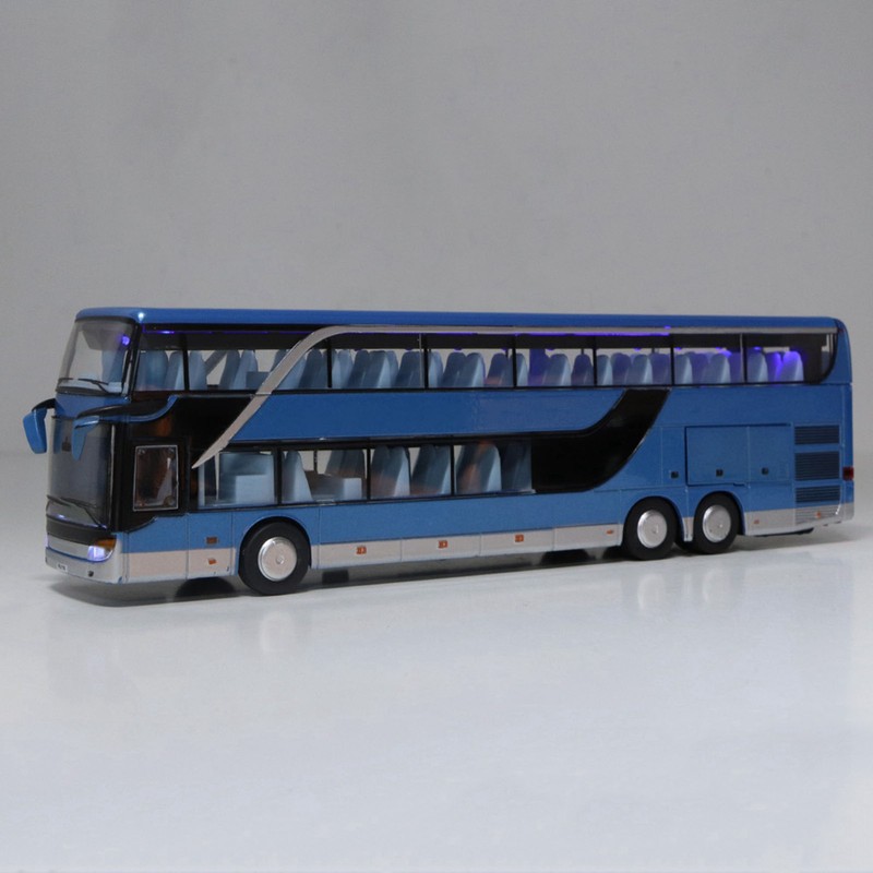 Electric 1:32 Alloy Doubledecker Bus Model Toy with Light Music