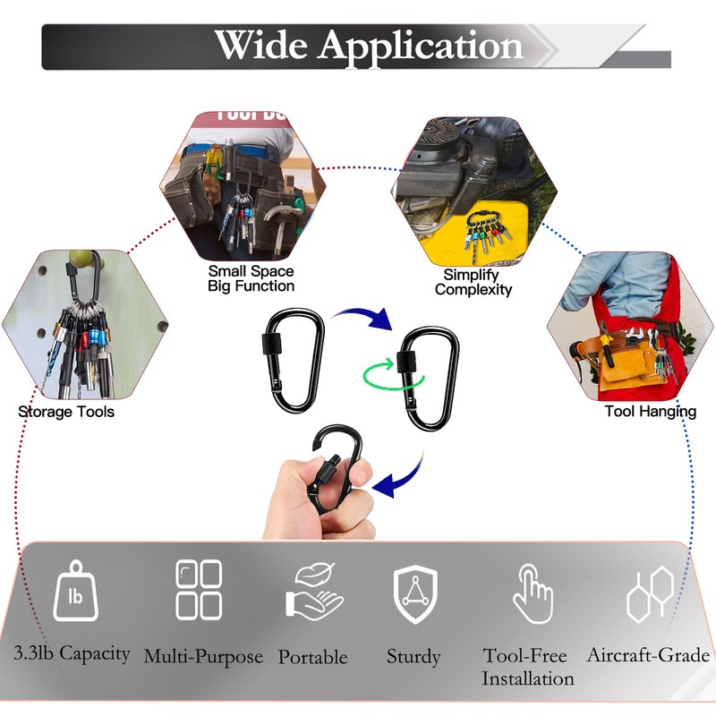 13 Pcs Swaging Tool HVAC Repairing Set with Bit Holder,