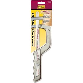 IVY Classic 11105 10" Mini Hacksaw, Aluminum Body with Bi-Metal Blade, 1/Card