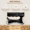 Heated Muscle Scraper Tool—Professional 3-in-1 Electric Fascia Massager with three