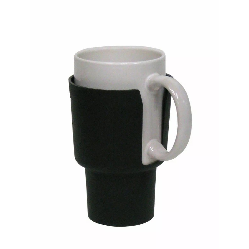 Gadjit Cup Keeper Cup Holder Adapter, Fits Most Vehicles, Black