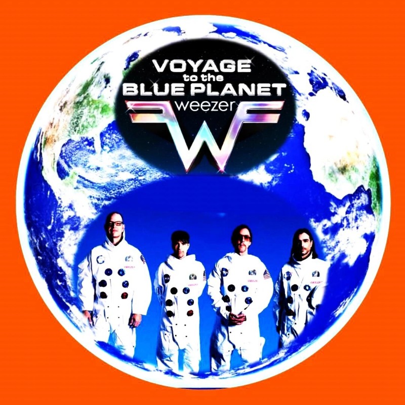 WEEZER ROCK BAND FIVE LARGE ROCK N’ ROLL KEYCHAINS