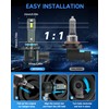 ZSTOPCL Fit for 2016-2019 Toyota RAV4 Fog Light Bulbs, High&Low