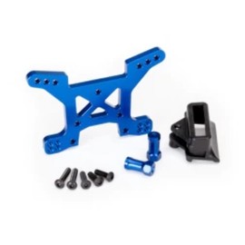 Traxxas Aluminium Shock Bridge vo Blue Anodised