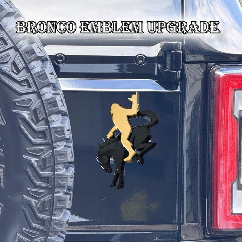 Add-A-Saquatch to Your Bronco,3D Tailgate Emblem Overlay for SUV -