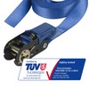 Master Lock 4365EURDAT Ratchet Strap, Blue, 5m x 25mm strap