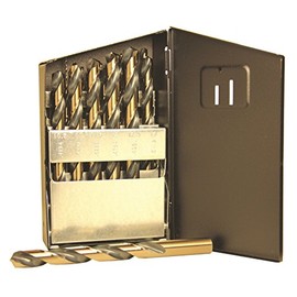 Viking Drill and Tool by Norseman 58660 SP-25M Type 643-UB 135 Degree Split Point Magnum Super Premium Jobber Drill Set (25 Piece)