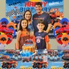 KEFAN Monster Truck Birthday Party Supplies, Monster Truck Party Decorations