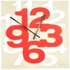 3D Wall Clock Modern Design 1106Quiet Bathroom Clock Wall Clock