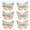 Healvian Pack of 12 Butterfly Hair Pins Metal Butterfly Hair