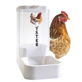 5.5lb Grit Oyster Shell for Chickens Feeder: Chicken Coop Accessories Little Giant Poultry Feeder