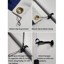 The Original Rod Holder Boat Flag Pole - No Flag (4 Foot)