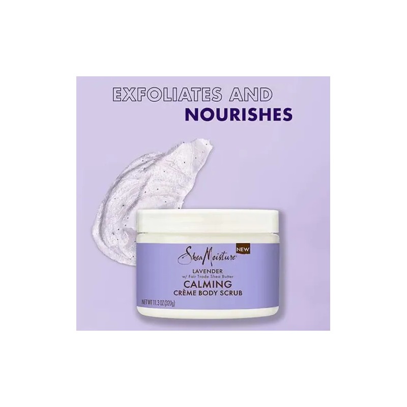 Exfoliante Natural De Lavanda Sheamoisture Hand & Body Scrub