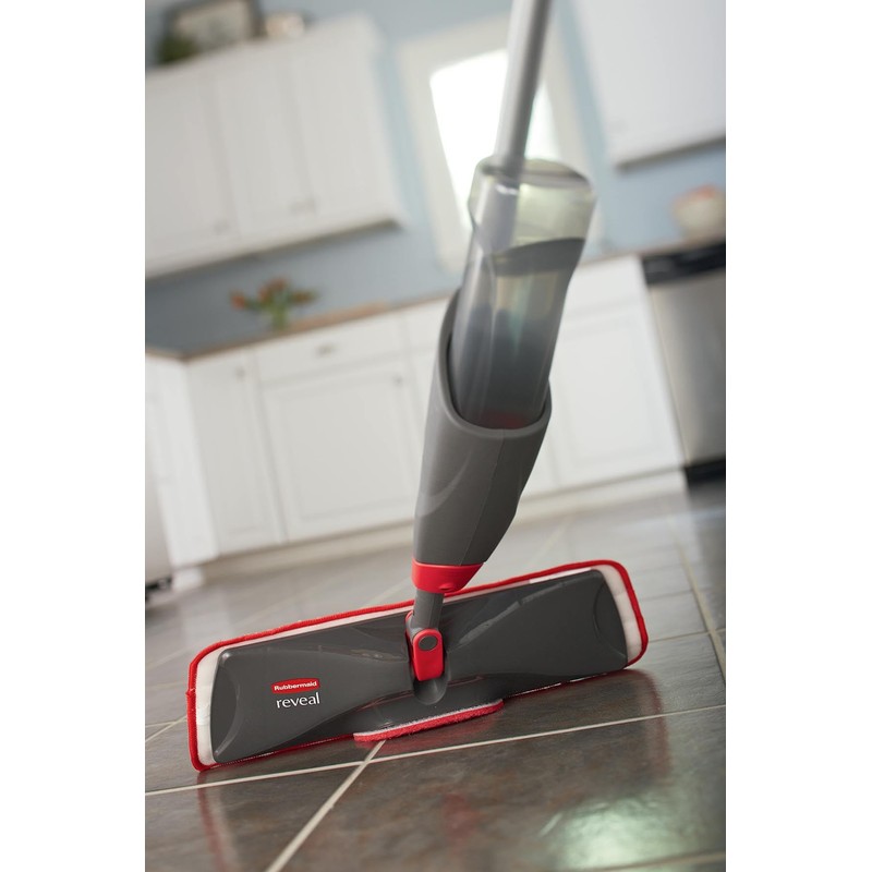 Rubbermaid Reveal Spray Mop, Bundles: 1 Mop, 1 Multi-Surface Microfiber
