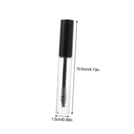 FOMIYES 2sets Refillable Mascara Tubes Set Empty Eyeliner Tube Cosmetic Jars for Diy