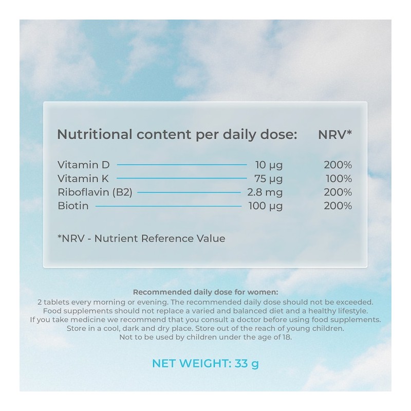 4Her Multi Vitamins For Women 50+ 60 Vegan Tablets