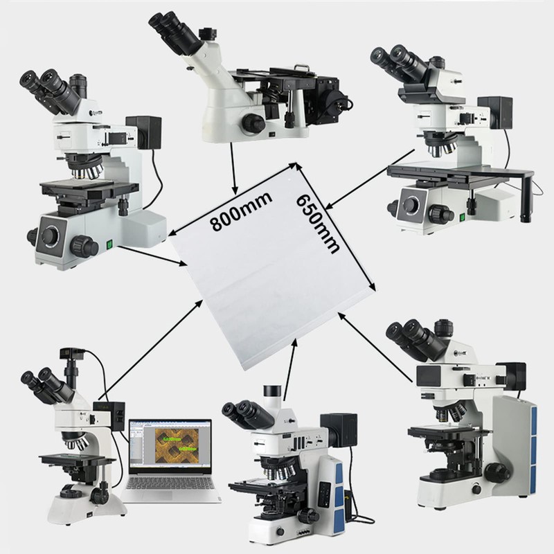Microscope Protective Cover 800 x 650 mm PVC Maintenance Dust