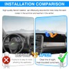 Autorder Dashboard Cover Mat for Honda CRV 2007-2011 Accessories Dash