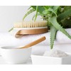 Stephanie Franck Beauty Round dry massage body brush made of