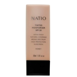 Natio SPF20 Tinted Moisturiser, Honey, 50ml