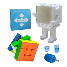 MoYu MoFangJiaoShi Cubing Classroom MFJS RS3M V5 3x3x3 M Dual Adjustment Version Cube Robot Speed Magic Puzzle Cube Stickerless MF8805