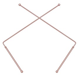 99.9% Copper Dowsing Rods - 2PCS Divining Rods - for Ghost Hunting Tools, Divining Water, Treasure, Buried Items Etc
