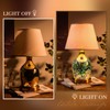 Table Lamp,Desk Lamp with Bulb Included - Modern Lamp with