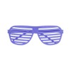 Unique Ultra-Colorful Neon Shutter Shade Novelty Glasses - 6"x 6.5"x