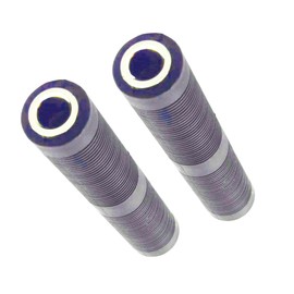 FENGHAISHUN 6.35mm 1/4 Inch TRS Female to Female Audio Adapter 6.35mm TS Coupler TRS Stereo TS Mono Jack Female Connector Extension for Guitar Mic Tuner Speaker 2pcs