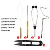LIXADA Fly Tying Tools Kit 5/6PCS with Fly Tying Vise