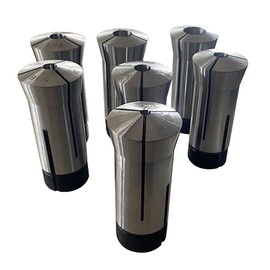 TJHSM 7pcs 5C Hex Collet Set, High Precision Fit for Automatic Lathes CNC Lathes