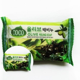 Olive Exfoliating Facial Soap Smooth Soap 4ea
