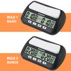 Feiyasi Digital Chess Clock Timer, Portable Digital Alarm Clock Board