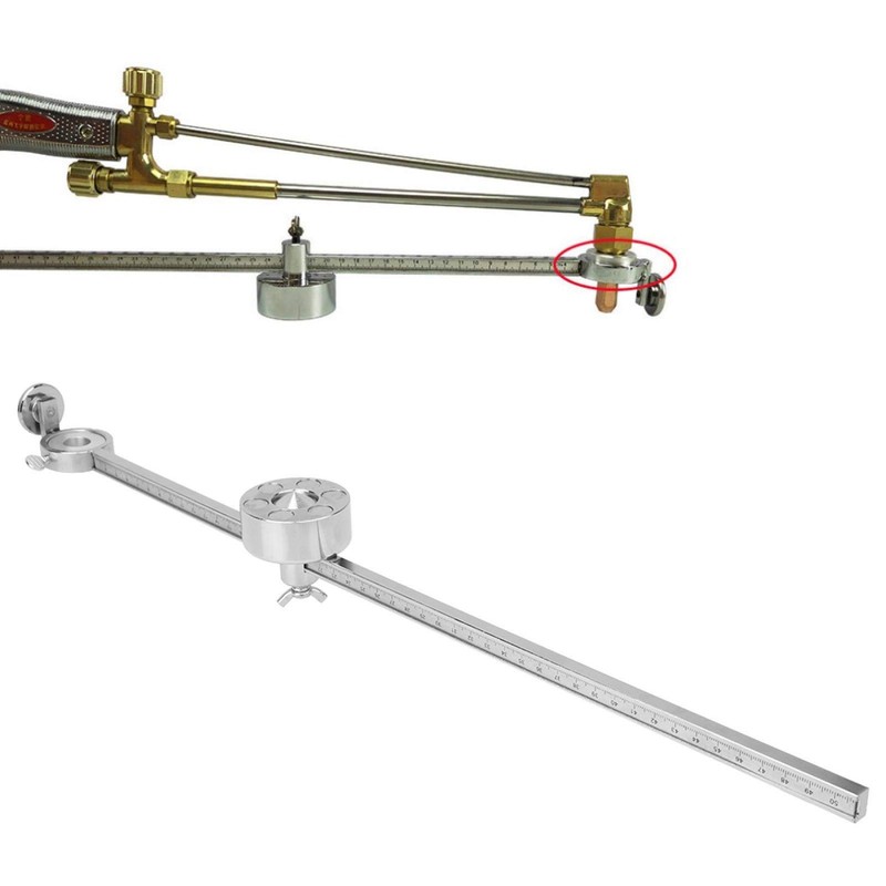 Torch Compass Roller Guide, Cutting Torch Circle Compass Cutting Roller