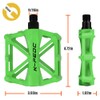 boruizhen Aluminium CNC Bike Platform Pedals Lightweight Road Cycling Bicycle