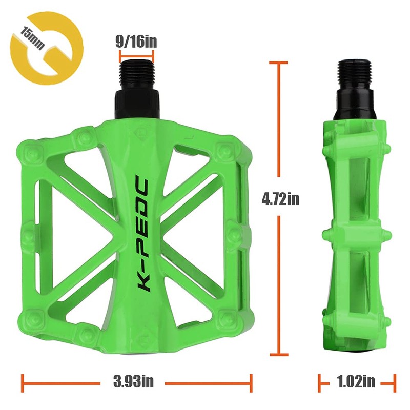 boruizhen Aluminium CNC Bike Platform Pedals Lightweight Road Cycling Bicycle