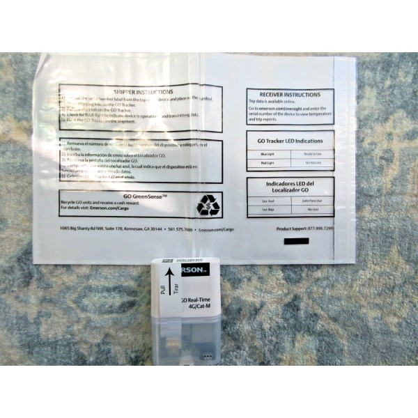 Emerson NEW EMERSON TSC-TH00 GO REAL-TIME TRACKER 4G/5G