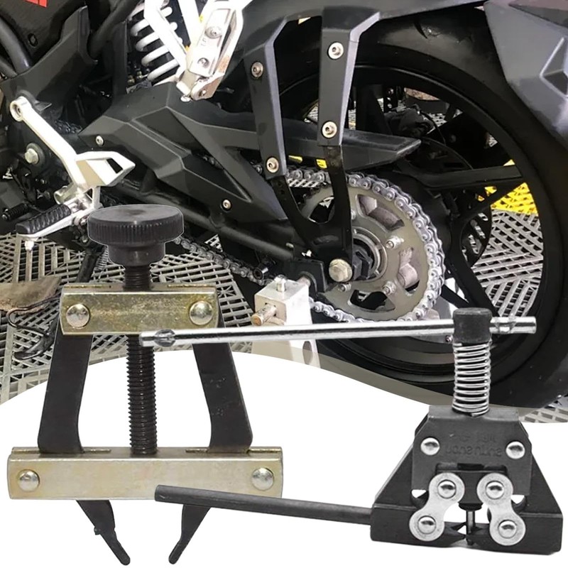 Roller Chain Breaker Tool - Roller Chain Breaker Holder Puller,Chains