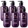 Ryo Jayangyunmo 9ex hair loss professional care oily shampoo 400ml 3 packs / 려 자양윤모 9ex 탈모전문케어 지성 샴푸 400ml 3입