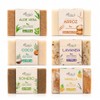 Pacalli Kit 6 Jabones Artesanales de Aloe Vera, Coco, Lavanda