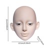 Milageto Eyelash Extension Mannequin Head Makeup Practice Head Easy to