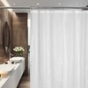 VTECHOLOGY Rustproof Shower Curtain Rings Hooks, Resistant Metal Heavy Duty