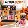 Halloween Sensory Squeeze Cubes 4-Pack, Mini Slow-Rebound Ice Cube Toys