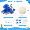 VOXGET Interactive Dog Octopus Toy, Upgrade Automatic 1.5H Jumping Ball