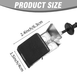 Zreneyfex 53630-04020 Hood Latch Release Cable with Handle Lever, Replacement for Toyota Tacoma 1995-2004, Replaces 912-100