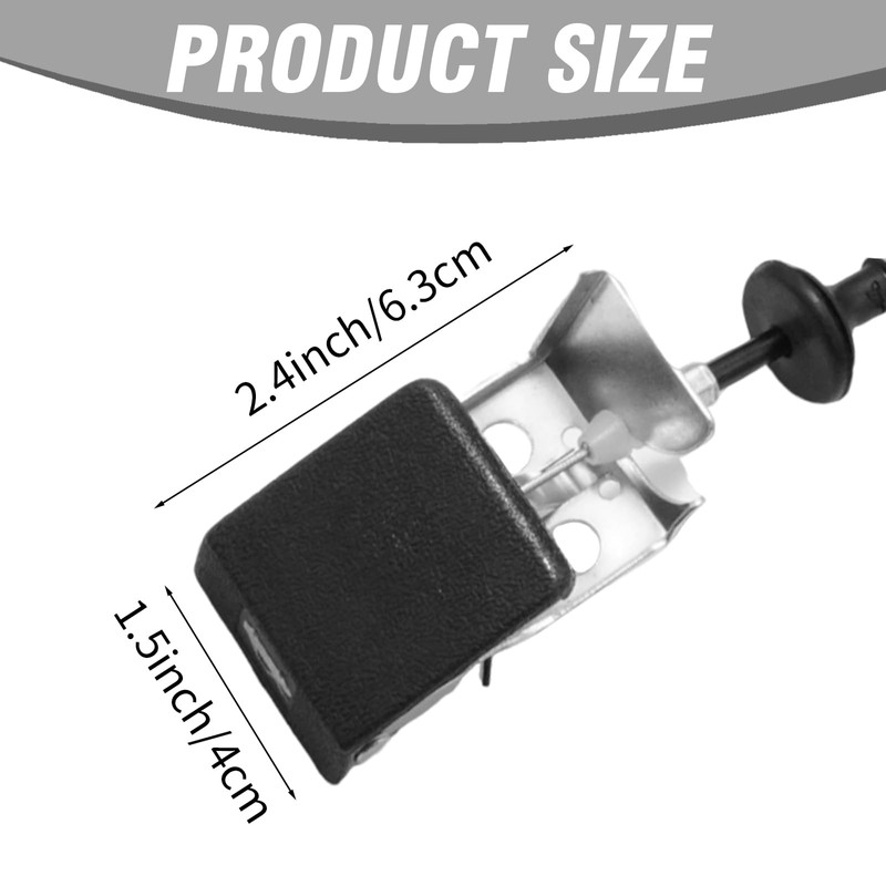 Zreneyfex 53630-04020 Hood Latch Release Cable with Handle Lever, Replacement