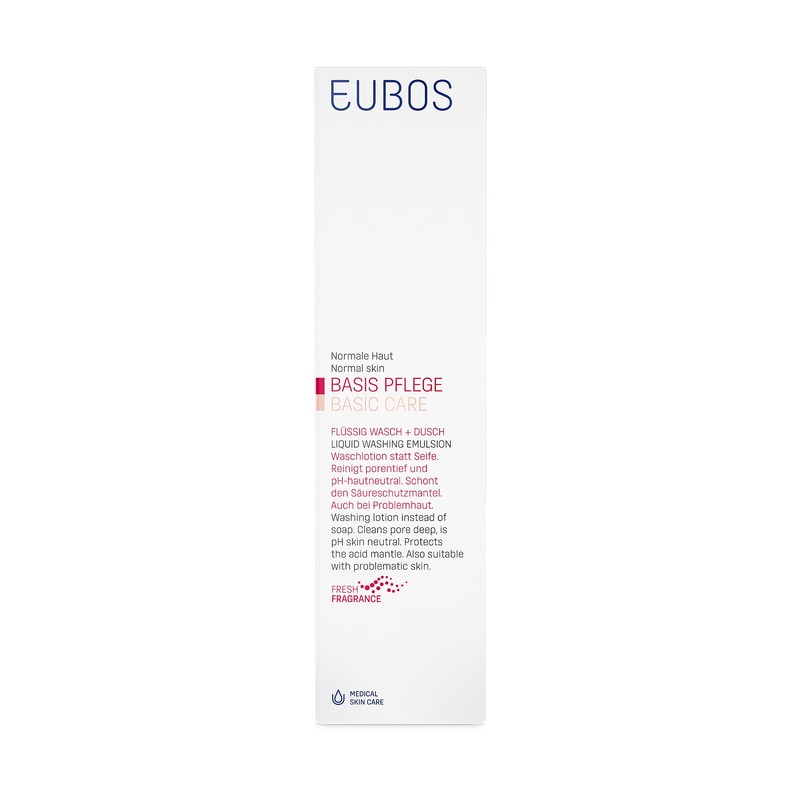 Eubos Washing emulsion with dosage red, 400 ml, against blemished