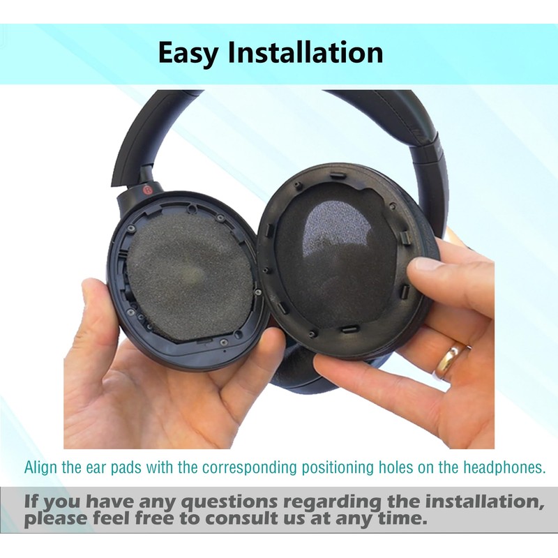 WH-1000XM4 Ear Pads Replacement Compatible with Sony WH-1000XM4 (WH1000XM4) Headphones(Protein