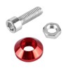 Auto Car License Plate Frame Hex Head Bolts Screws Fasteners